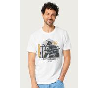 Yellowstone Men's Rip Wheeler Youre Either Winning Or Learning T-Shirt in White | Size: Medium Yellowstone White M
