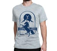 Yellowstone Men's Short Sleeve T-Shirt in Grey | Size: Small Yellowstone Grey S