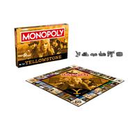 Winning Moves Yellowstone Monopoly Board Game, Advance to Dutton Ranch Main House, Summer Camp and trade your way to success, great gift for ages 16 plus