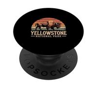 Yellowstone National Park Bison Wildlife PopSockets Adhesive PopGrip