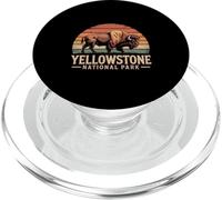 Yellowstone National Park Bison Wildlife PopSockets PopGrip for MagSafe