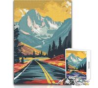 Yellowstone National Park Jigsaw Puzzle 1000 Cognitive Development Fun Game Special Thoughtful Celebration Present Size 50x75cm