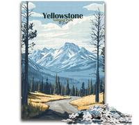 Yellowstone National Park Puzzles for Adults 1000 Pieces, Educational Stress Relief Toy for Is Ideal As A Gift for The Whole Family 2000pcs (70x100cm)