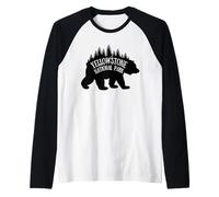 Yellowstone National Park Raglan Baseball Tee