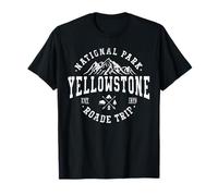 Yellowstone National Park Road Family Trip 2025 Camping T-Shirt
