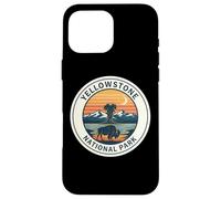 Yellowstone National Park Souvenir Memorabilia Yellow Stone Case for iPhone 16 Pro Max