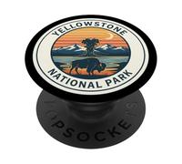 Yellowstone National Park Souvenir Memorabilia Yellow Stone PopSockets Adhesive PopGrip