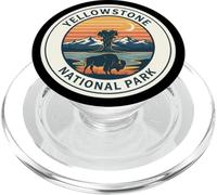 Yellowstone National Park Souvenir Memorabilia Yellow Stone PopSockets PopGrip for MagSafe