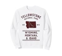 Yellowstone National Park Wyoming Montana Idaho Sweatshirt
