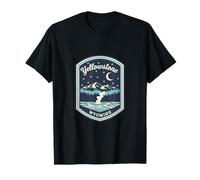 Yellowstone National Park Wyoming Mountain Camping Hiking T-Shirt