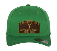 Yellowstone Officially Licensed Flexfit Baseball Cap (Green), Small/Medium
