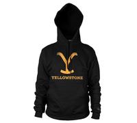 Yellowstone Officially Licensed Big & Tall Hoodie (Black), XXXX-Large