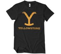 Yellowstone Officially Licensed Mens T-Shirt (Black), XX-Large