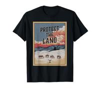 Yellowstone Protect The Land Poster T-Shirt