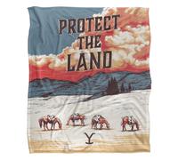 Yellowstone Protect The Land Silky Supersoft Blanket