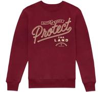 Yellowstone Protect The Land Sweatshirt - Burgundy - L