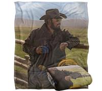 Yellowstone Rip and Coffee Silky Touch Super Soft Throw Blanket 152 X 127 cm