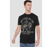 Yellowstone Rip Can Be My Ranch Hand Unisex Adult T-Shirt, Black | Size: 2XL Yellowstone Black 2XL