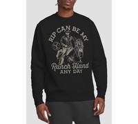 Yellowstone Rip Can Be My Ranch Hand Unisex Crew Sweatshirt, Black Yellowstone Black M
