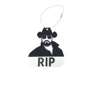 Yellowstone Rip Christmas Ornament - Perfect for Fans of The TV Show Yellowstone - Decorative Send Rip Holiday Ornament - Made in The USA, Black, S