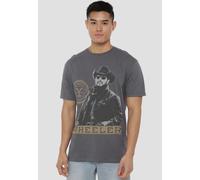 Yellowstone Rip Wheeler Unisex Adult T-Shirt, Charcoal | Size: 3XL Yellowstone Charcoal 3XL