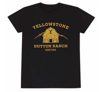 Yellowstone - Sand Ranch Unisex Black T-shirt ex large - New other - B777z