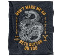 Yellowstone Silky Snake Beth Dutton Supersoft Blanket