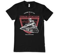 Yellowstone Taking You To The Train Station T-Shirt Black