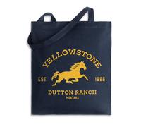 Yellowstone Tote Bag (Adult Navy) in Blue Yellowstone Blue One Size