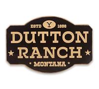 Yellowstone TV Show Dutton Ranch Wood Wall Decor - Yellowstone Dutton Ranch Sign for Home Decorating