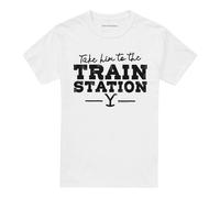 Yellowstone Unisex Adult Train Station T-Shirt