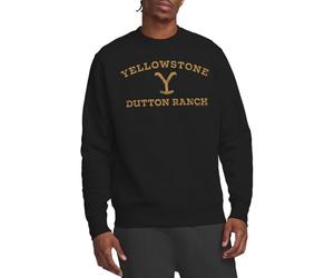 YELLOWSTONE Unisex Yellowstone Arched Logo Crew Sweatshirt Sweatshirt
