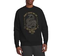 Yellowstone Beth Dutton Crew Sweatshirt, Black, Large