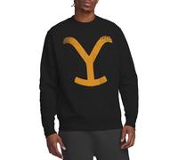 Yellowstone Large Brand Crew Sweatshirt, Black, XX-Large