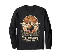Yellowstone US National Park vintage men women Long Sleeve T-Shirt