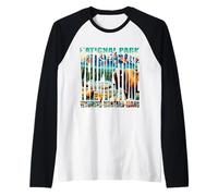 Yellowstone USA Raglan Baseball Tee