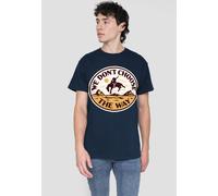 Yellowstone We Don'T Choose The Way Bucking Bronco Unisex T-Shirt, Navy | Size: 3XL Yellowstone Navy 3XL