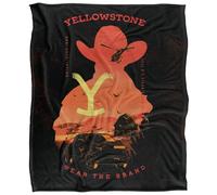 Yellowstone Wear The Brand Silky Supersoft Blanket Multicoloured (One Size)