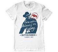 Yellowstone Winning Or Learning T-Shirt White
