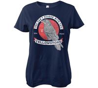 Yellowstone You Can't Reason With Evil Girly Tee Damen T-Shirt Navy