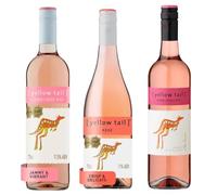 Yellowtail Rose Wine | 3 Pack | Rose | Pink Moscato | Jammy Rose Roo