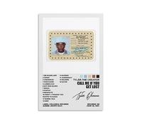YELLOWV Tyler Poster The Creator Call Me If You Get Lost Music Album Cover Poster for Room Aesthetic Canvas Wall Art Bedroom Decor 12x18inch(30x45cm)