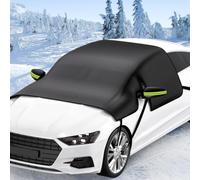Yelmzir 420D Oxford Fabric Car Frost Windscreen Cover for Winter | Magnetic Car Screen Protector, Windshield Covers for Frost, Ice and Snow, with Side Window Coverage, Fits SUVs and Saloons