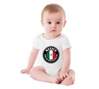 Yelolyio Funny Infant One-piece The Greatest Place On Earth Mexico Baby Jumpsuit One Piece Mexico Flag Baby Bodysuit Short Sleeve Bodysuit for Newborn Infant Baby Girl Boy