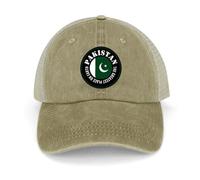Yelolyio Outdoor Cap Men's Mesh Back Ballcap The Greatest Place On Earth Pakistan Cotton Caps Pakistan Flag Caps Baseball Caps Fishing Hats Mesh Caps Outdoor Sports Caps khaki