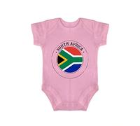 Yelolyio South Africa Flag Bodysuit, South Africa Pride One-Piece Bodysuit, South Africa Baby Boy Girl Unisex Short Sleeve Vest Bodysuit, 9months