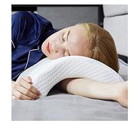 Yelschwa Arm Pillows Anti-Hand Numb Desk Nap Sleeping Pillow Summer Multi-Functional Ice Silk Multifunction Health Neck Couple Pillow Memory Foam 2019 Paten (1PCS)