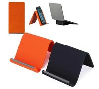 Yelschwa Flexible Foldable Silicone Phone Holder, Adjustable Multi-Angle Phone Stand for Desk, Universal For Phone/Tablet/Laptop, Portable Non-Slip Desktop Mount for Travel Work Home Use (2pcs-b)