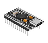 YELUFT 1pcs Pre-Soldered Pro Micro ATmega32U4 5V 16MHz Development Board Microcontroller USB C Interface Compatible with Arduino IDE
