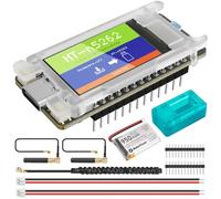 YELUFT Mesh Node T114 with 950mAh Battery and Protective Case Set, nRF52840 MCU SX1262 LoRa Chip, Supports 915MHz LoRa Bluetooth 5.0, 1.14-inch TFT-LCD Display Compatible with Meshtastic Arduino